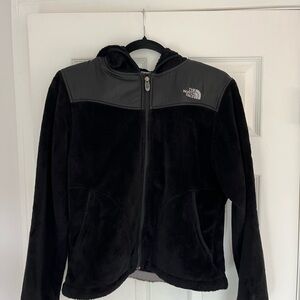 The North Face Black Full-Zip Fleece Jacket